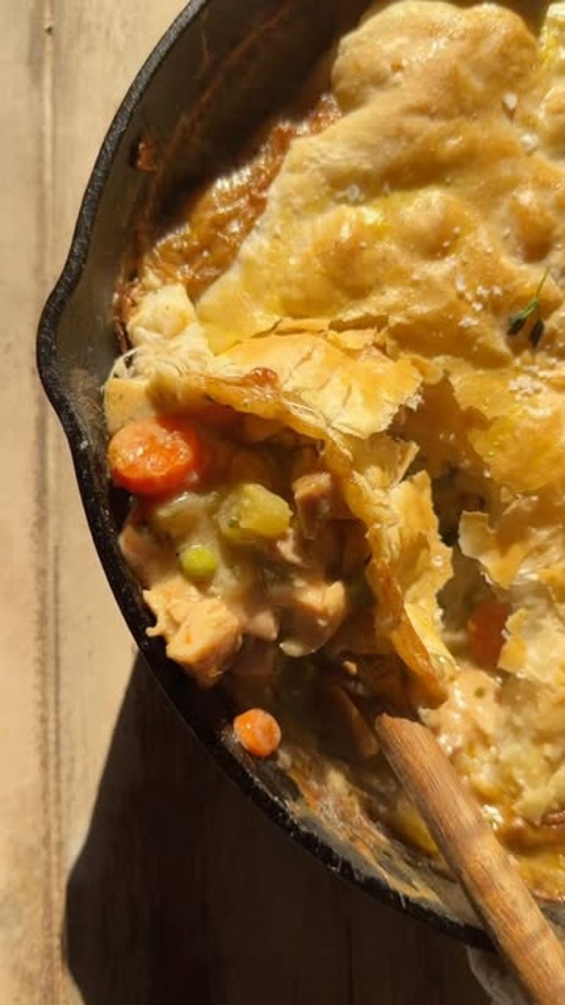 Vintage Chicken Pot Pie