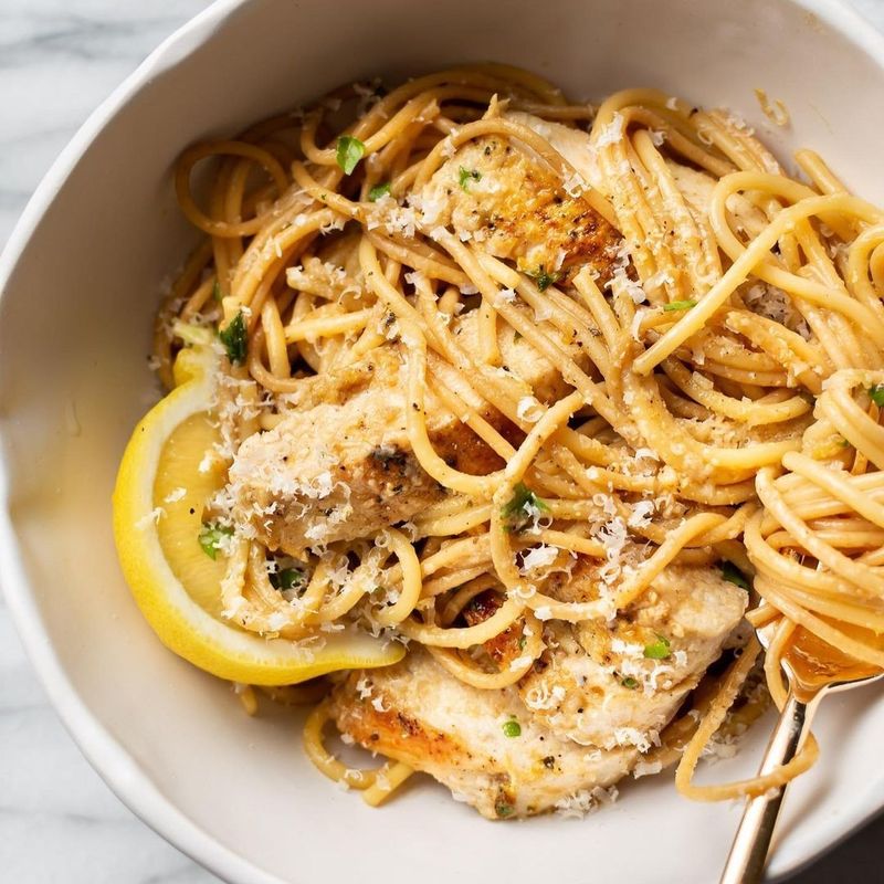 Zesty Lemon Garlic Pasta