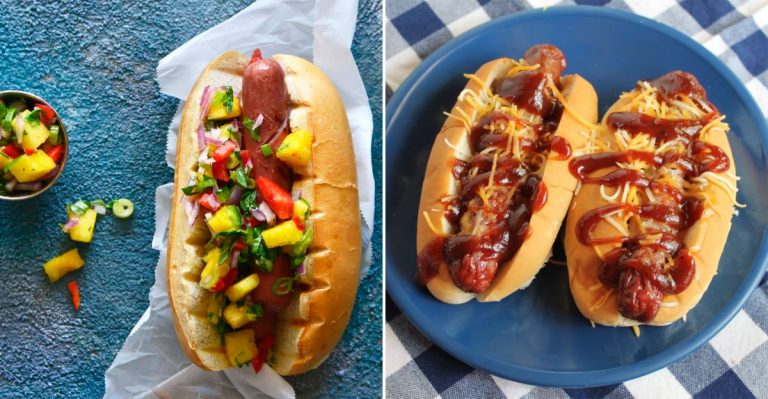 15 Unusual Hot Dog Toppings From Around The U.S.
