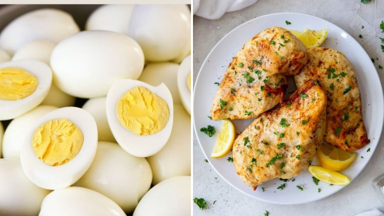 eggs and chicken