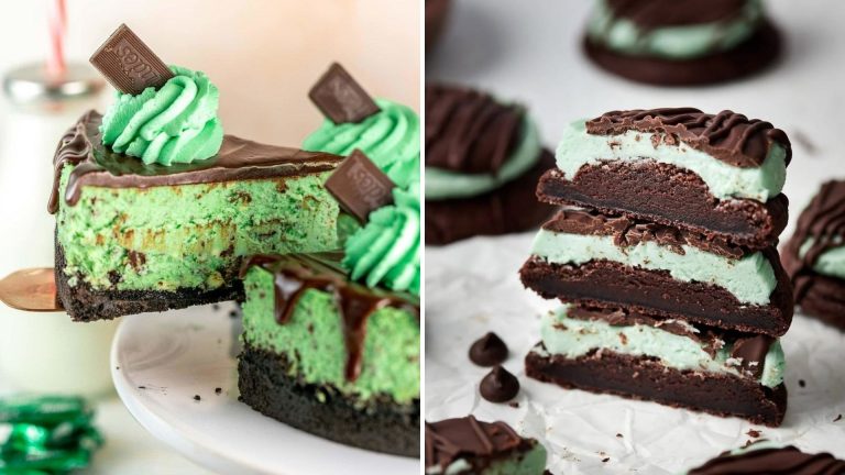 mint desserts