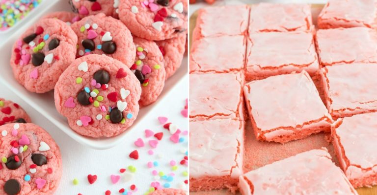 foods made with Strawberry Cake Mix
