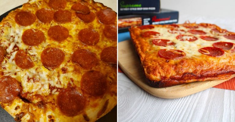 frozen pepperoni pizzas
