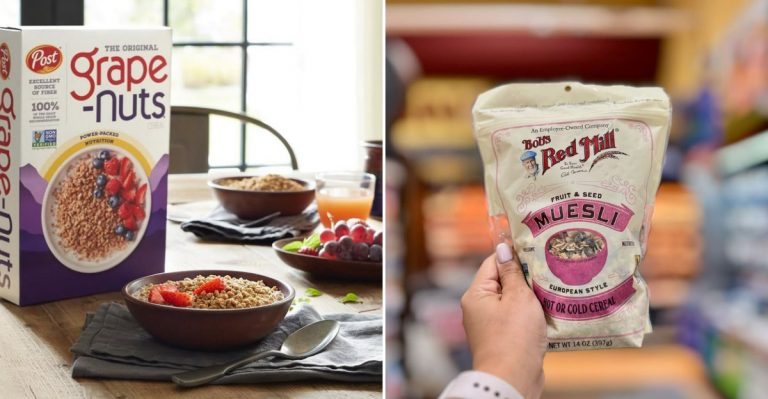 delicious and healthy cereals