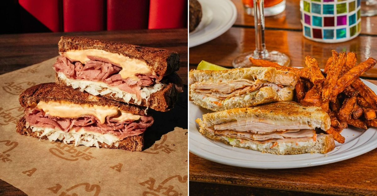 many different Reuben sandwiches