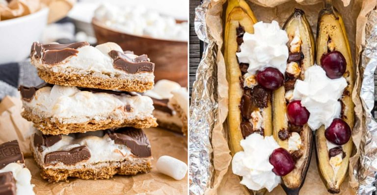 east and tasty camping desserts
