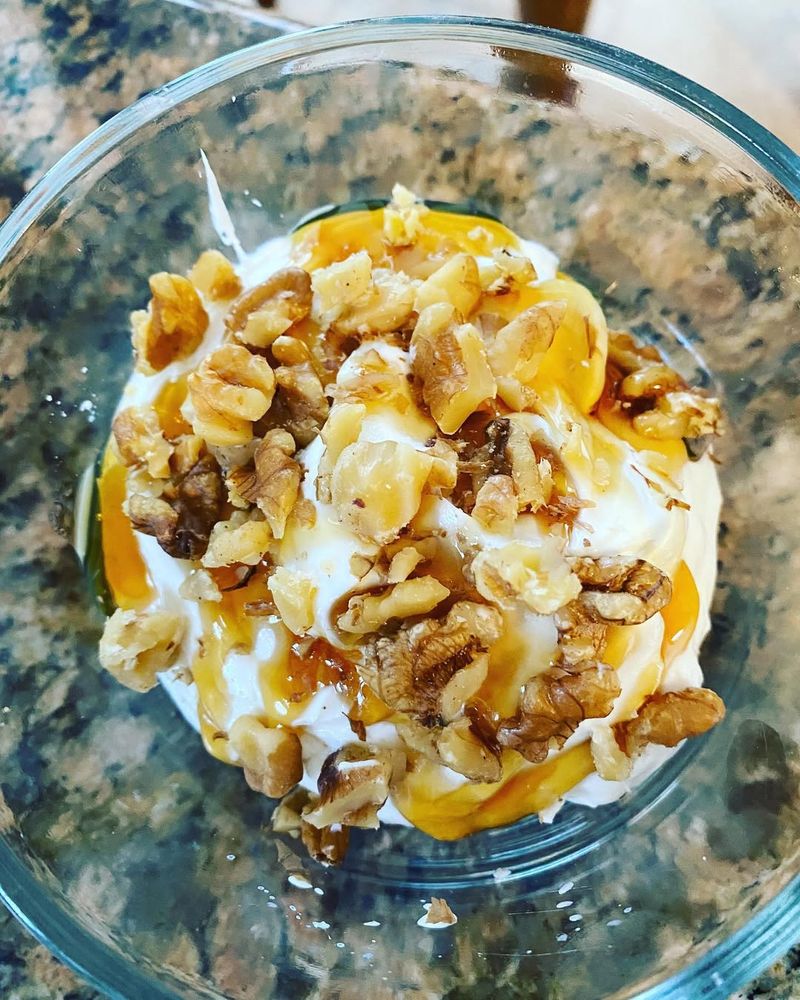 Greek Yogurt With Honey & Nuts