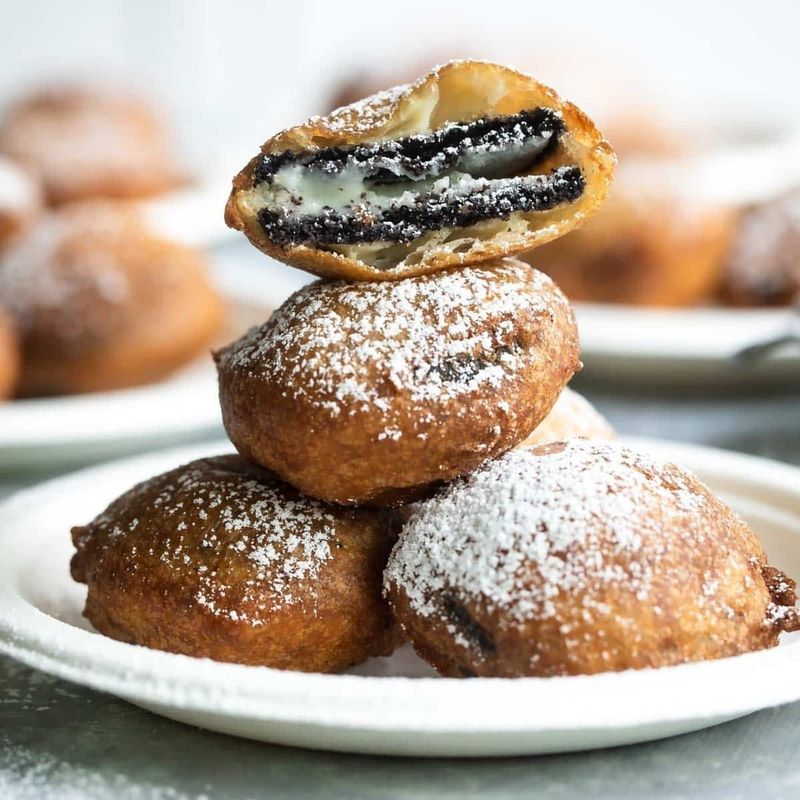 Deep-Fried Oreos