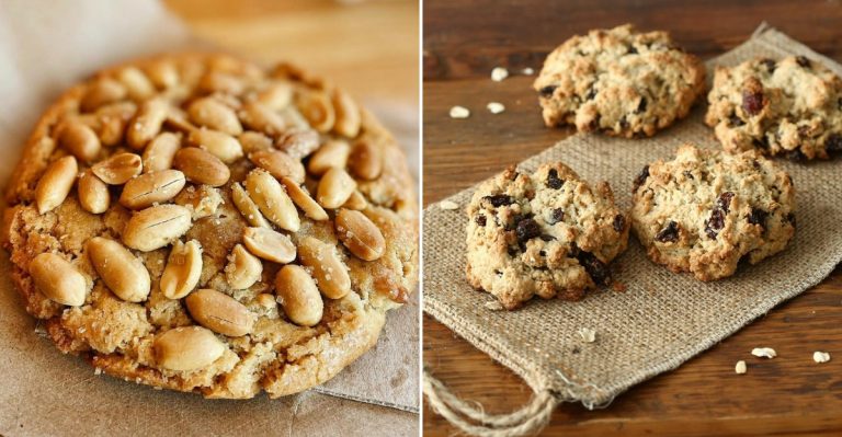 different variations of tasty cookies