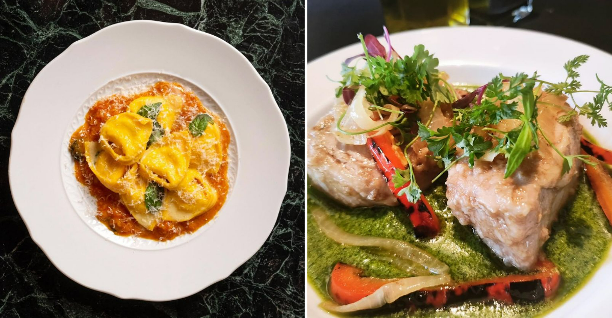 food from Italian-American restaurants