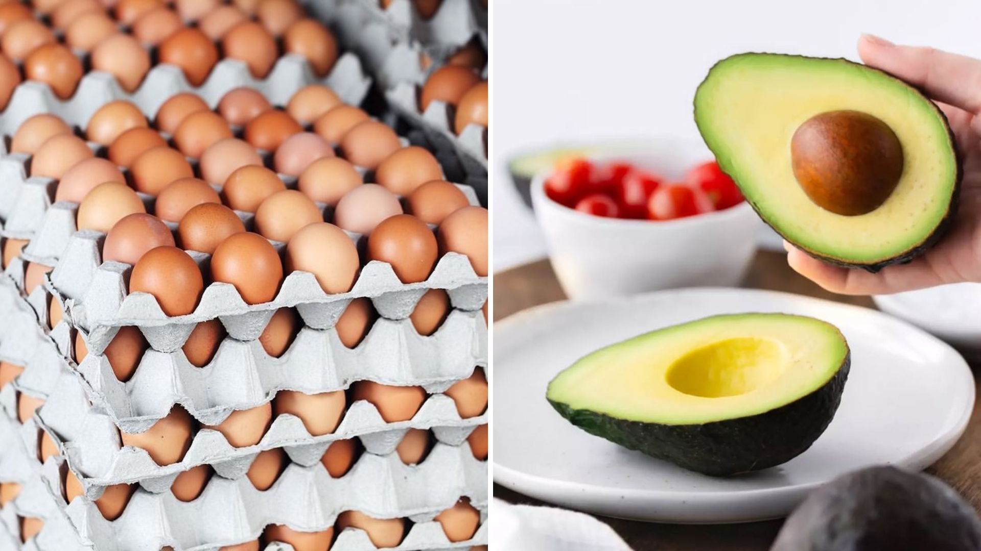 eggs and avocado