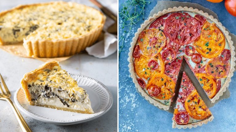 quiche and savory pie