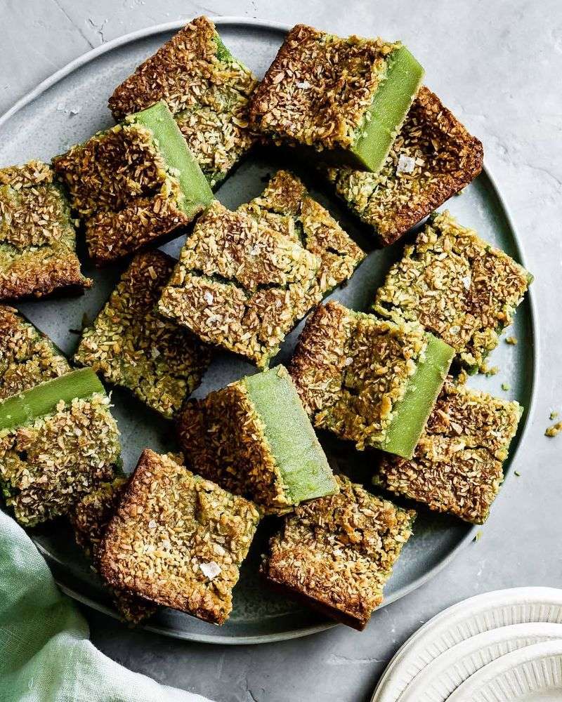 Air Fryer Matcha Mochi