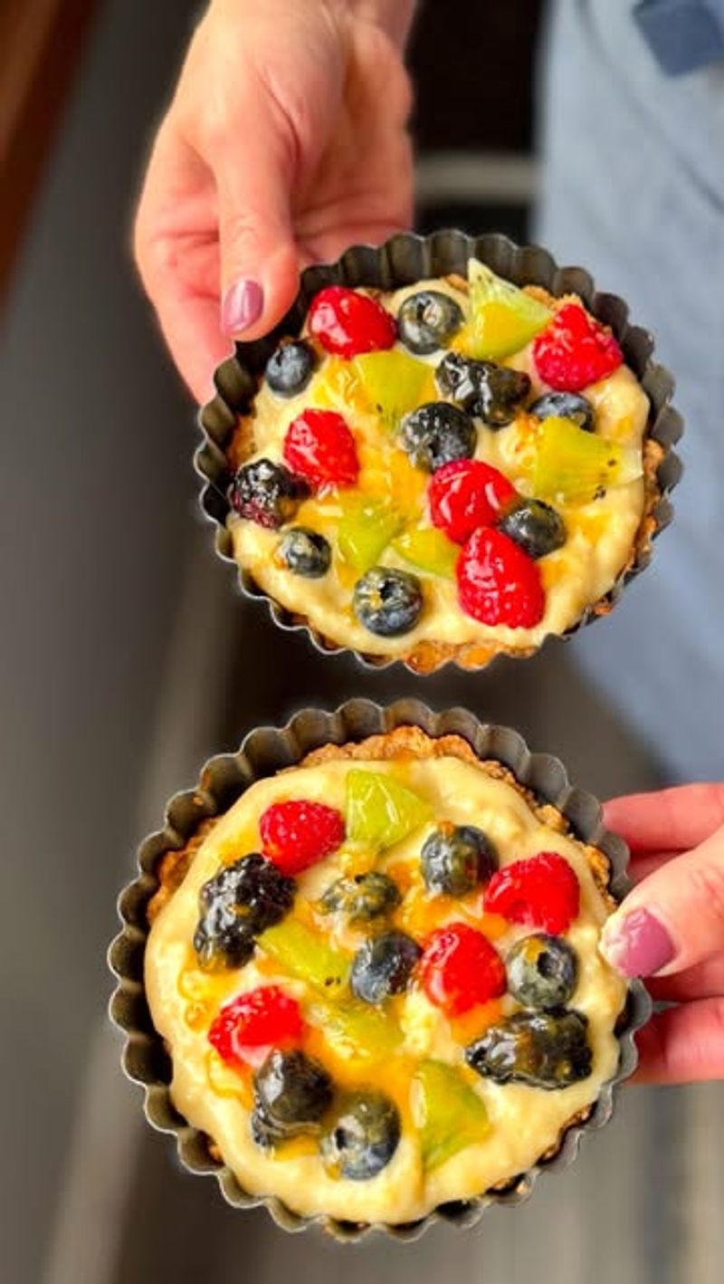 Air Fryer Fruit Tarts