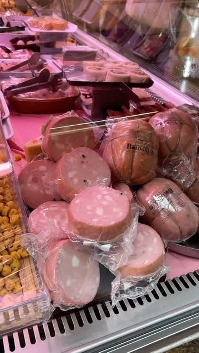 Bologna was invented in America.
