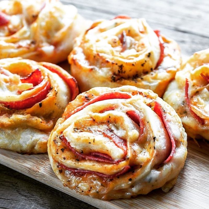 Almond Flour Pizza Rolls