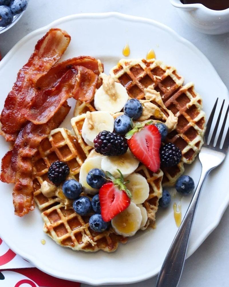 Almond Flour Waffles