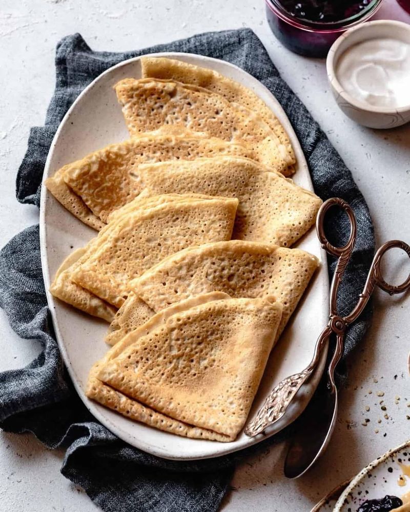Almond Flour Crepes
