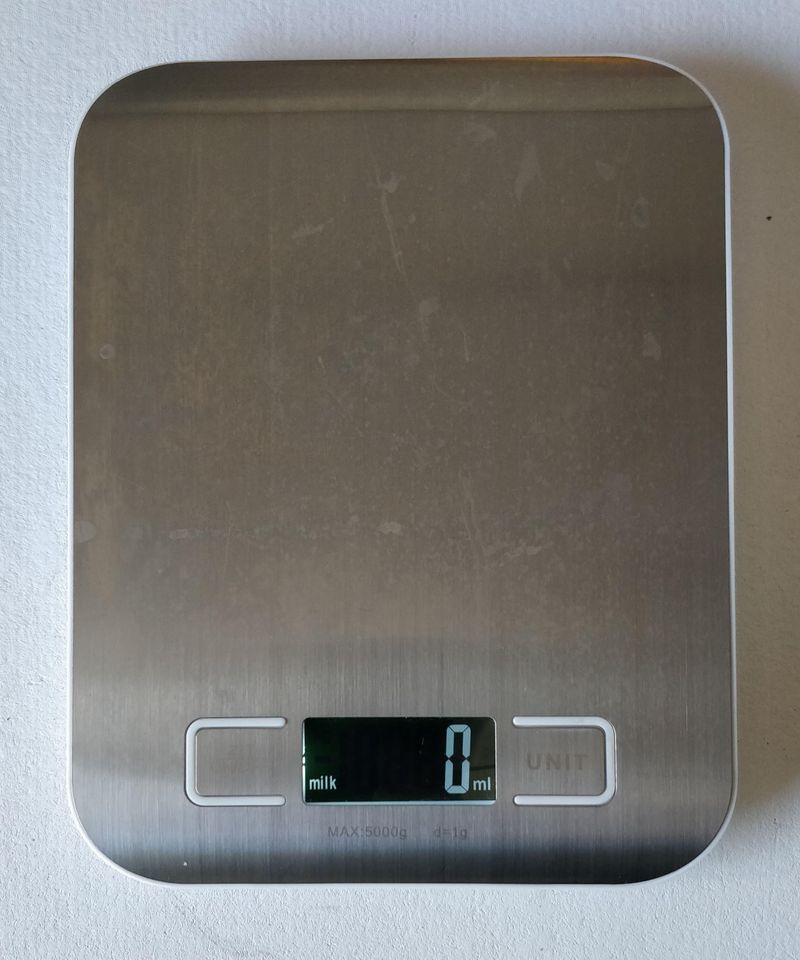 Weigh Ingredients For Accuracy