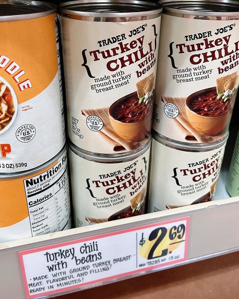Trader Joe's Turkey Chili