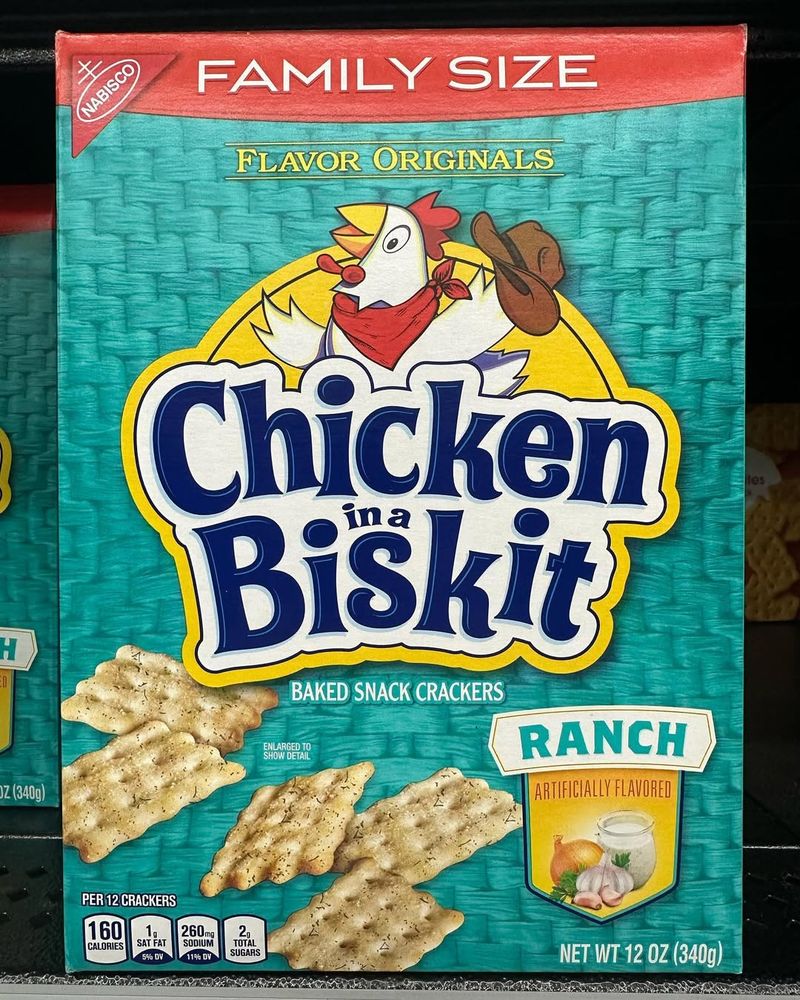 Chicken in a Biskit Crackers