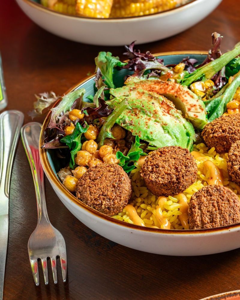Avocado Falafel Bowls