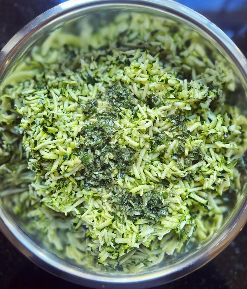 Shredded Zucchini