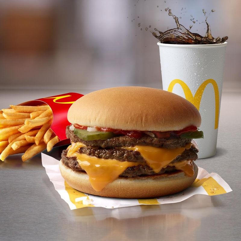 Triple Cheeseburger