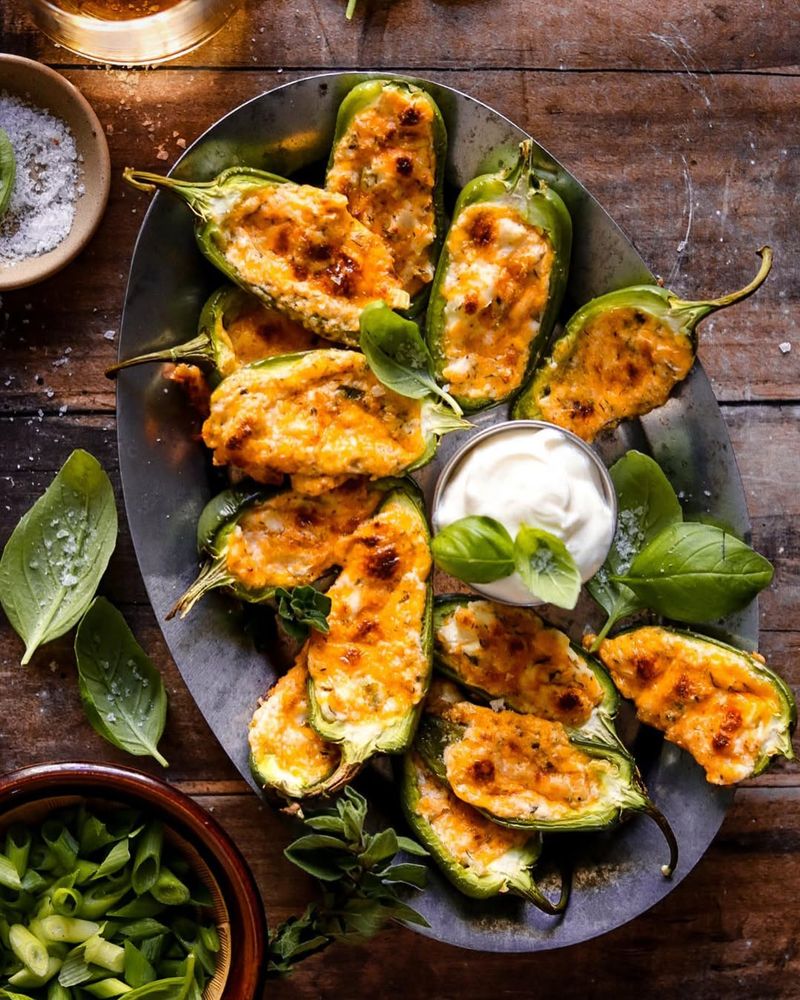 Cheesy Jalapeño Poppers