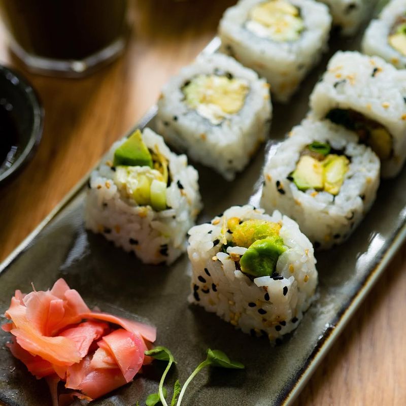 Avocado Sushi Rolls