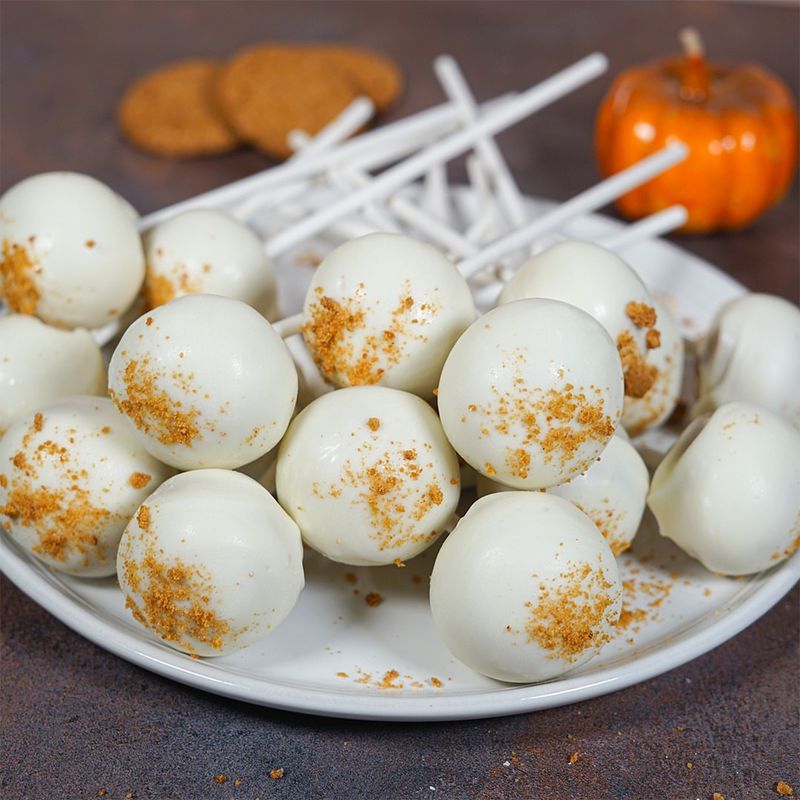 Pumpkin Spice Cake Pops