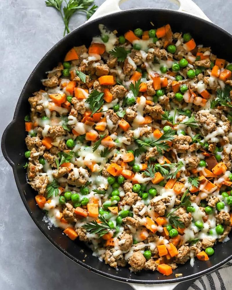 Turkey And Sweet Potato Skillet