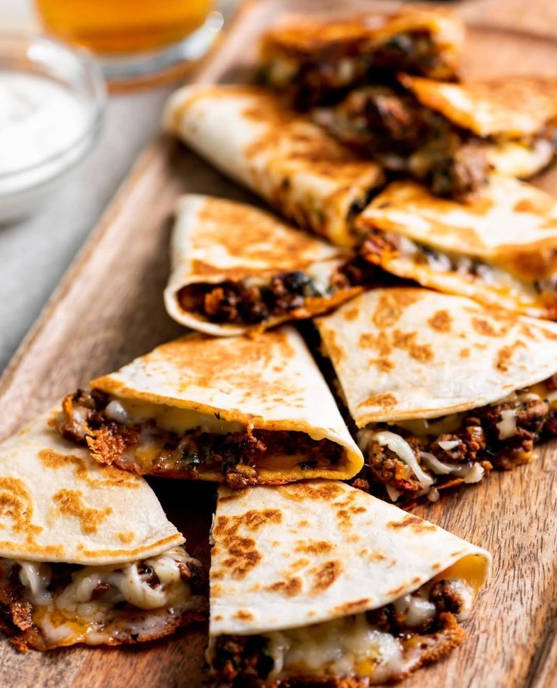 Beef Quesadillas