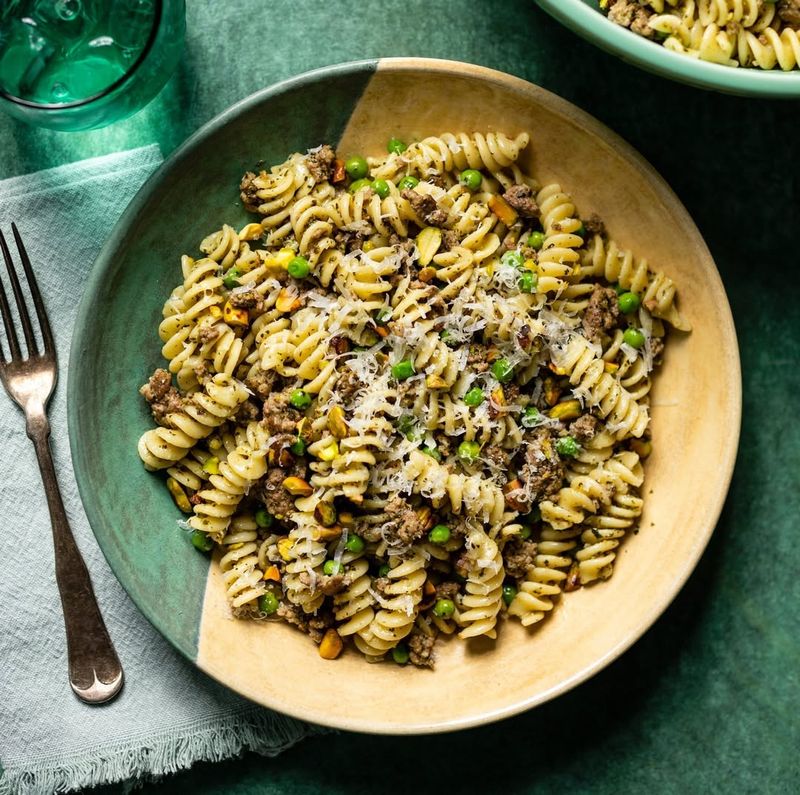 Beef and Pesto Pasta