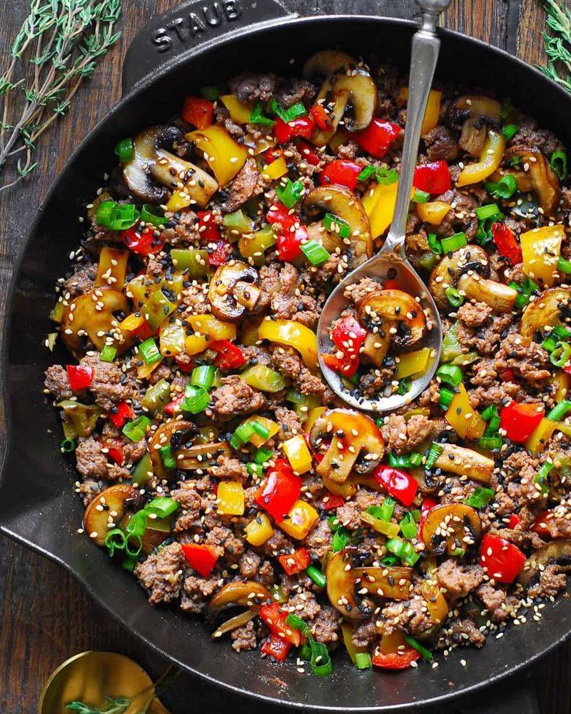 Beef and Bell Pepper Stir-Fry