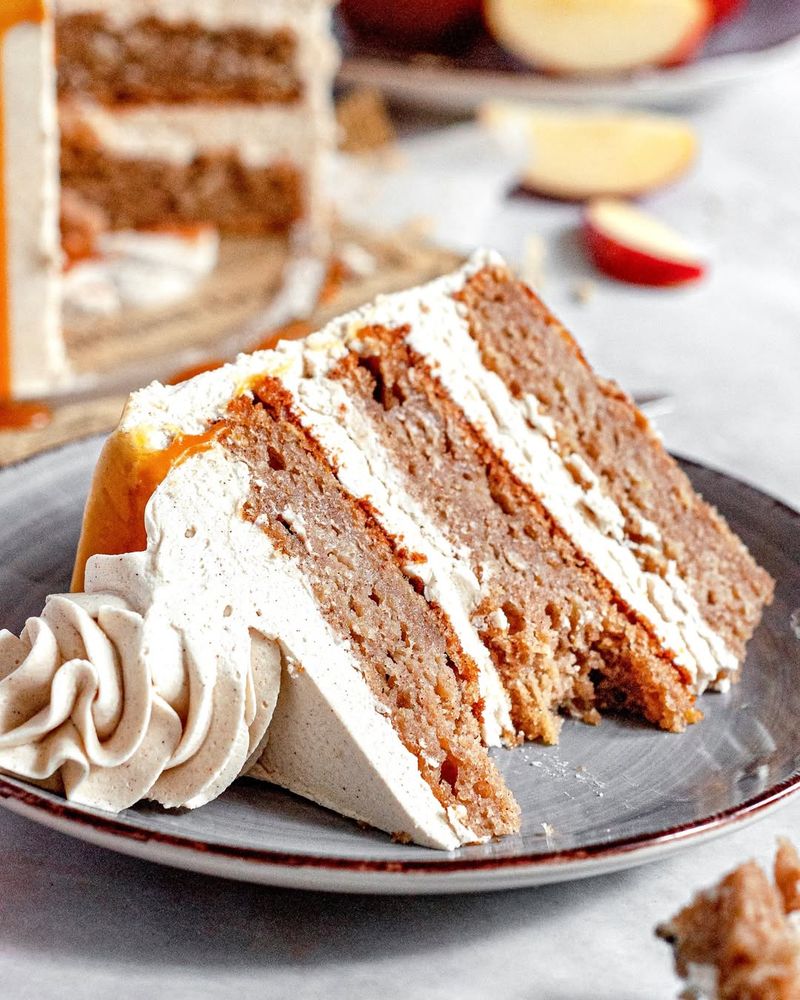 Caramel Apple Torte