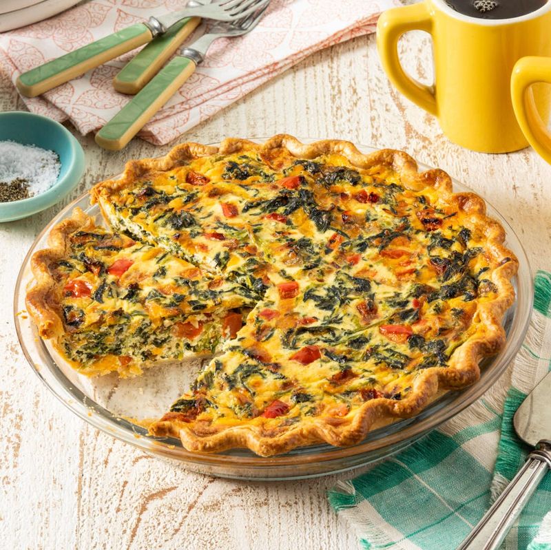 Breakfast Spinach Quiche