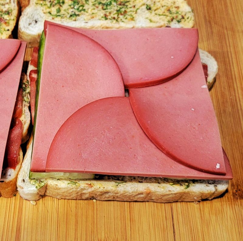 If bologna changes color, it’s spoiled.