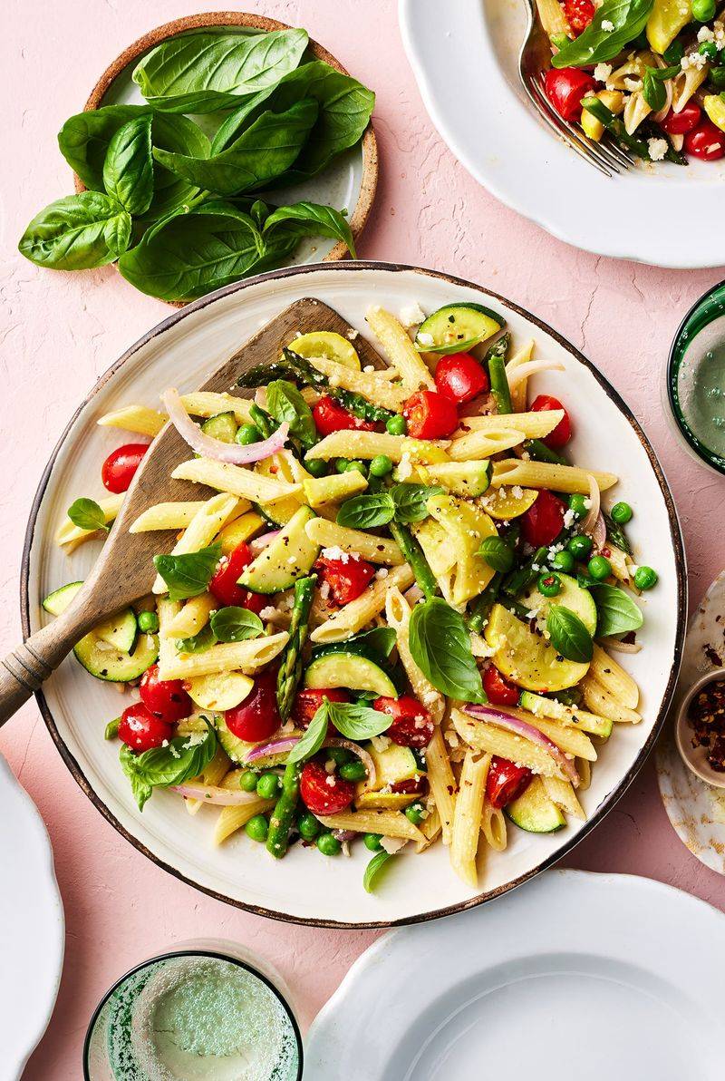 Breakfast Pasta Primavera