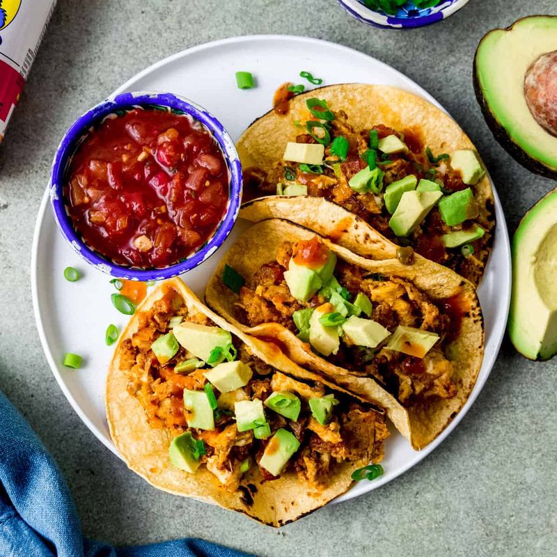 Breakfast Tacos With Chorizo
