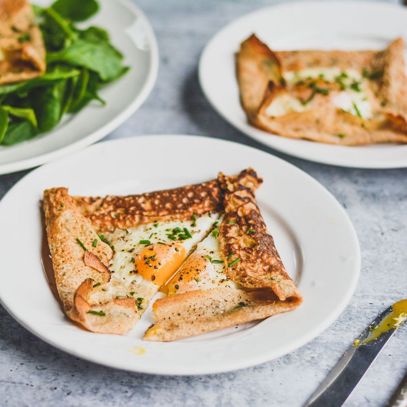 Savory Breakfast Crepes