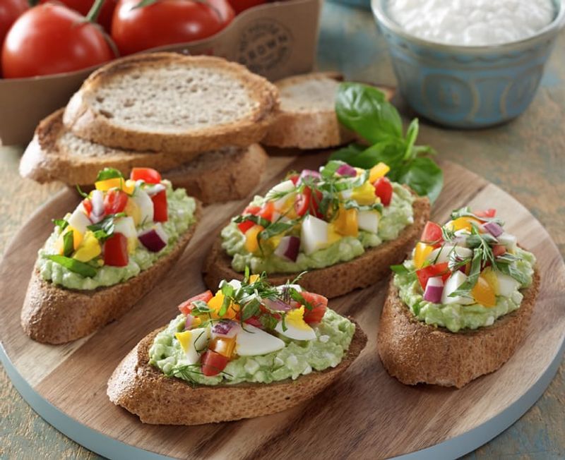 Breakfast Crostini