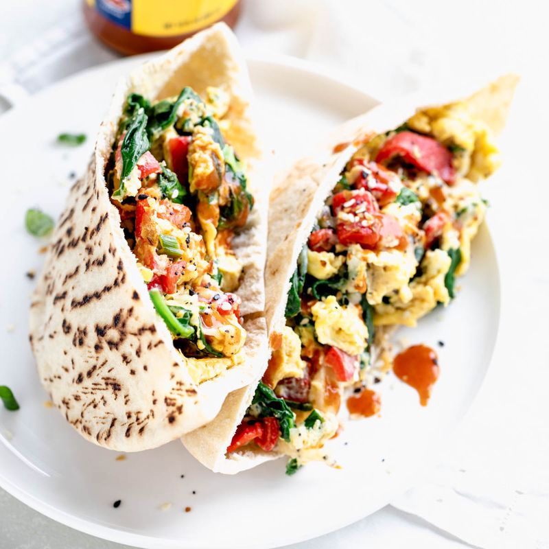 Breakfast Pita Pockets