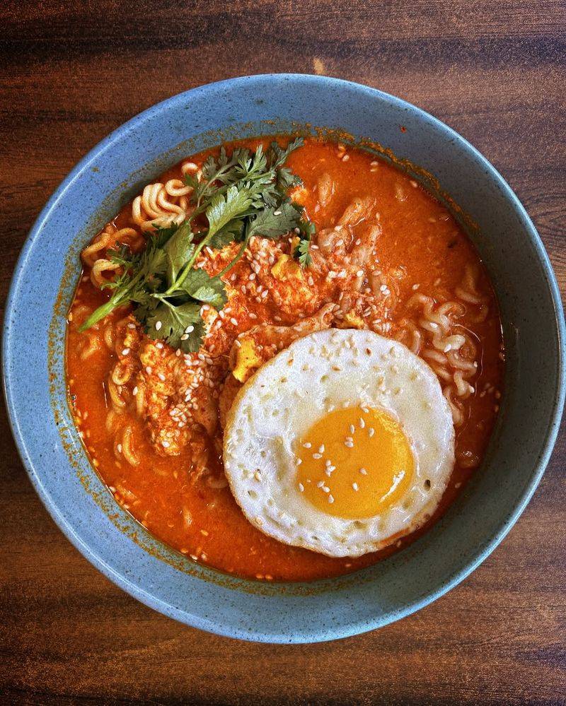 Eggy Ramen Noodles