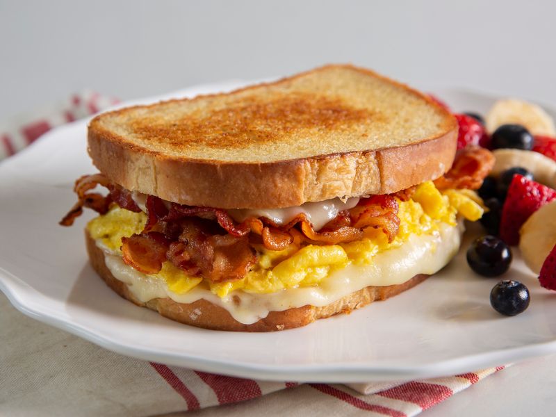 Breakfast Grilled Cheese
