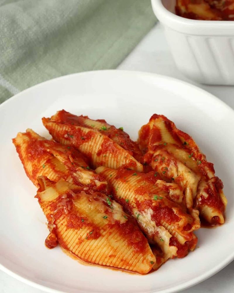 Stuffed Shells With Marinara