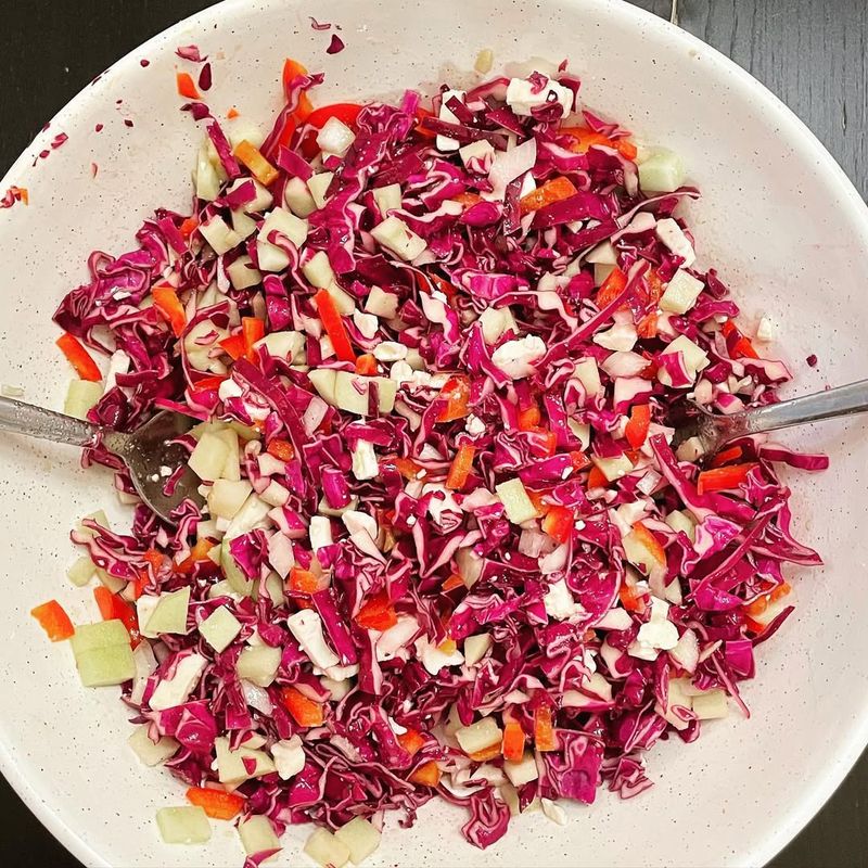Cabbage And Apple Slaw