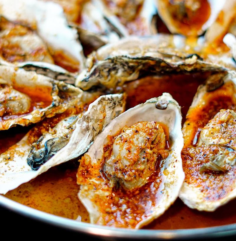 Cajun Grilled Oysters