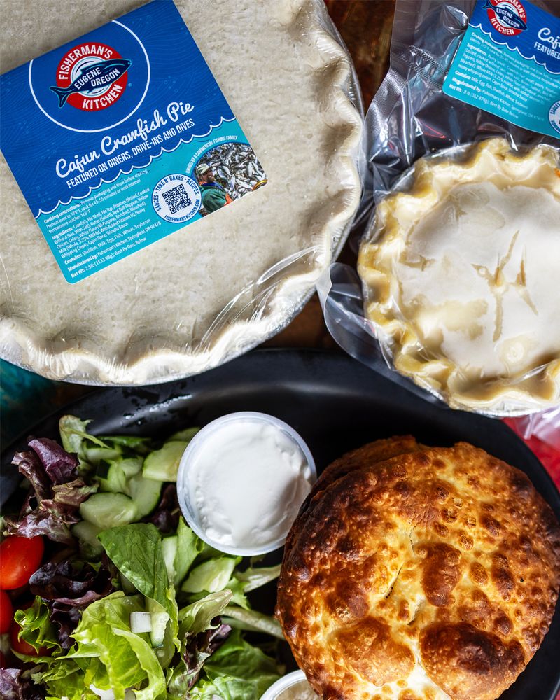Cajun Crawfish Pie