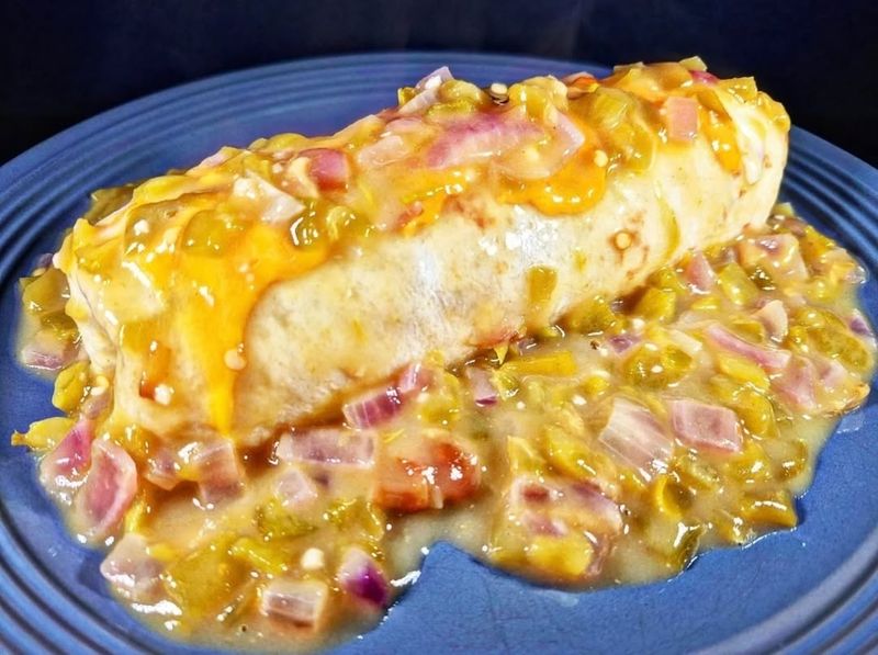 Colorado: Breakfast Burrito With Green Chili
